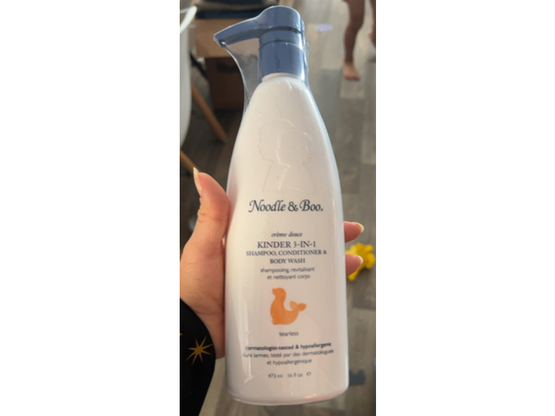 Noodle & Boo Kinder 3-In-1 Shampoo, Conditioner & Body Wash, 16 fl oz/473 mL