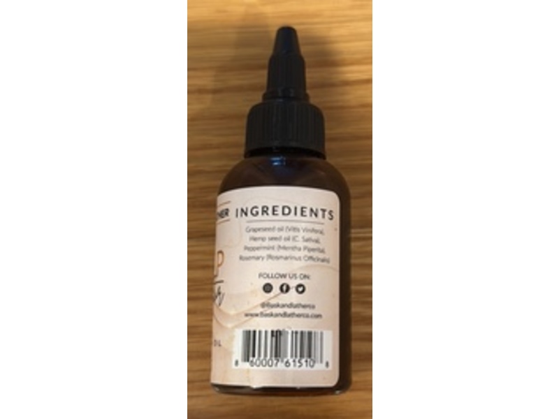 Bask & Lather Scalp Stimulator Hair Growth Oil, 2 fl oz