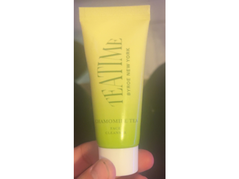 Byroe New York Teatime Face Cleanser, Chamomile Tea, 0.67 fl oz/20 mL