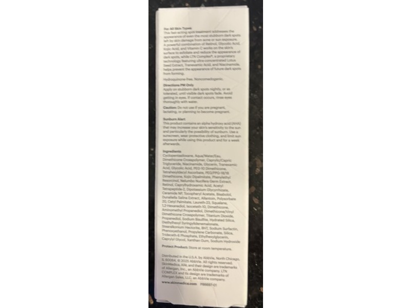 Skinmedica Even & Correct Dark Spot Cream, 0,5 fl oz/15 mL