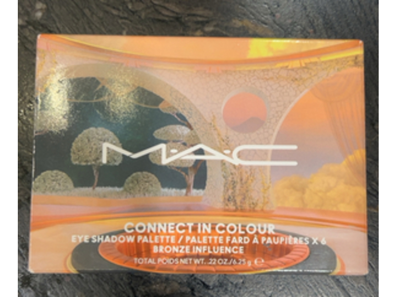 MAC Connect In Colour Eye Shadow Palette, Bronze Influence, 0.22 oz/6.25 g