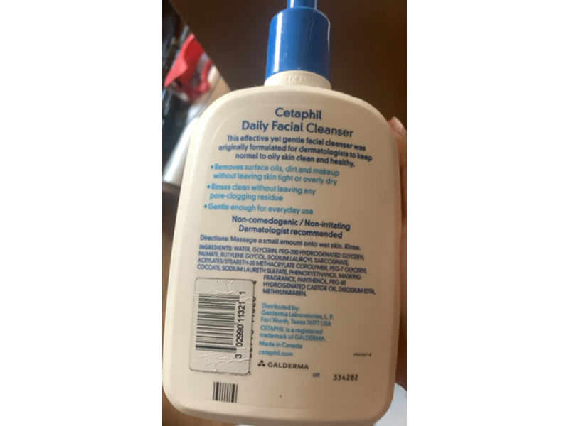 Cetaphil Daily Facial Cleanser, 20 fl oz/591 mL