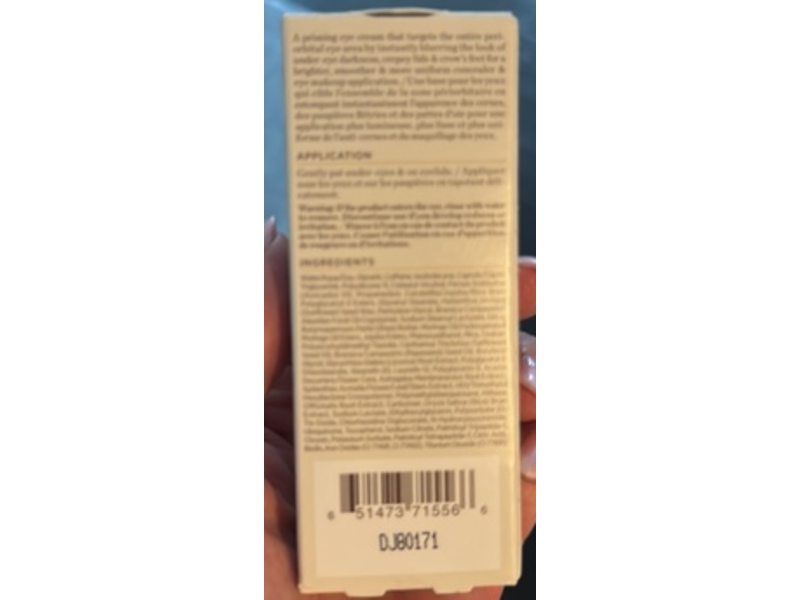 Perricone Md No Makeup Instant Blur Priming Eye Cream, 0.5 fl oz/15 mL
