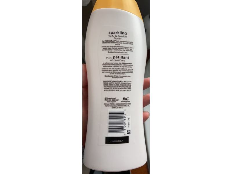 Olay Sparkling Body Wash, Fresh Outlast, 23.6 fl oz/700 mL