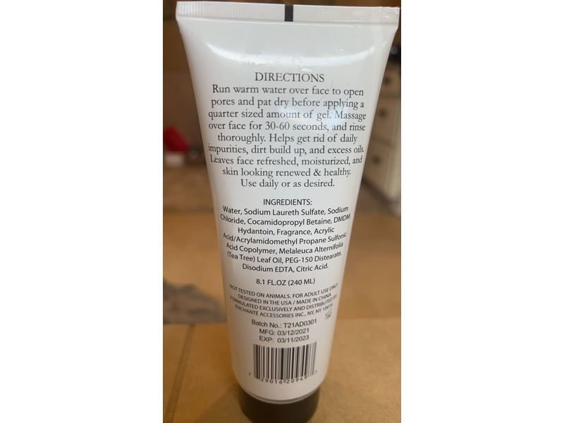 Dr Wellness Face Wash Cleanser, Tea Tree, 8.1 fl oz/240 mL