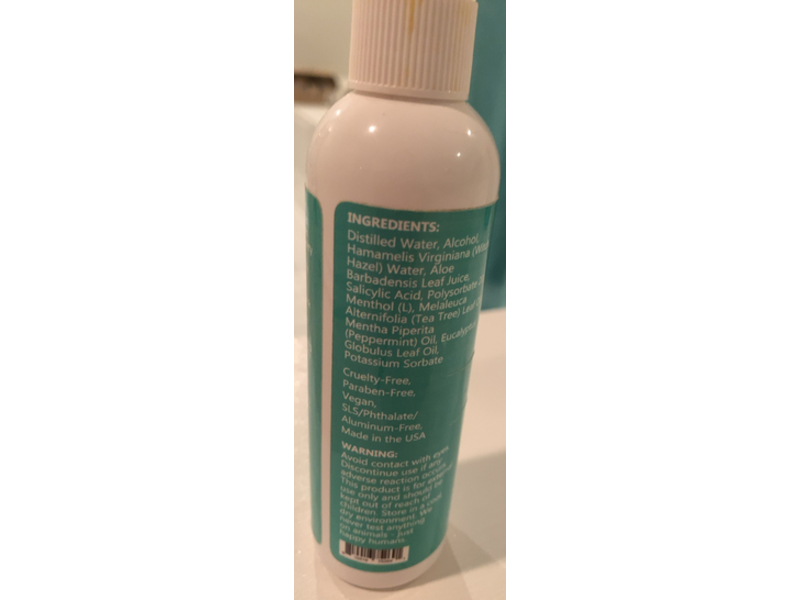 Treeactiv Back & Body Acne Spray, 2% Salicylic Acid, 4 fl oz/118 mL