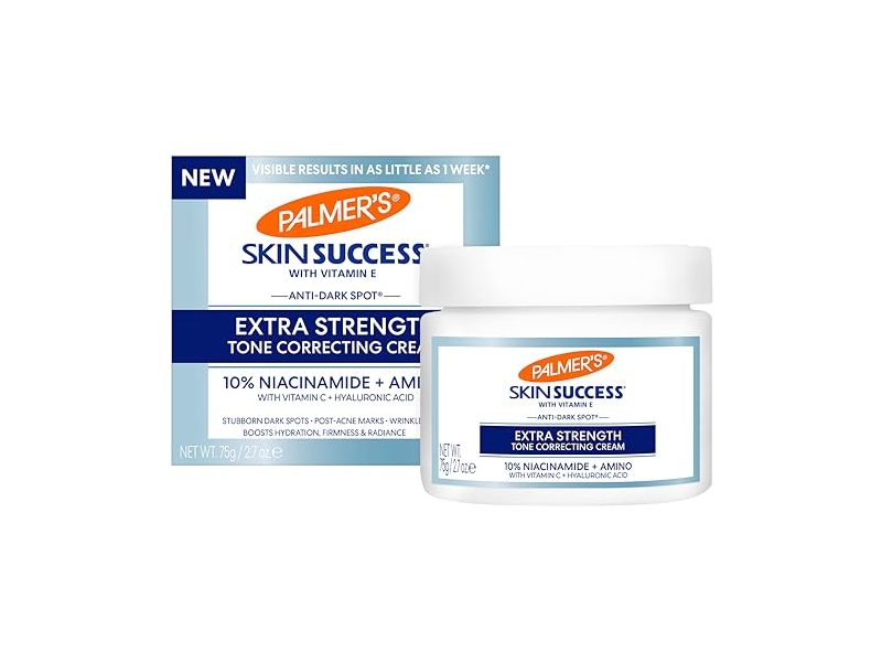 Palmer's Skin Success Extra Strength Tone Correcting Cream, 10% Niacinamide + Amino, 2.7 oz/75 g