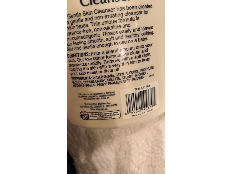 Walgreens Gentle Skin Cleanser, 16 fl oz (473 mL)