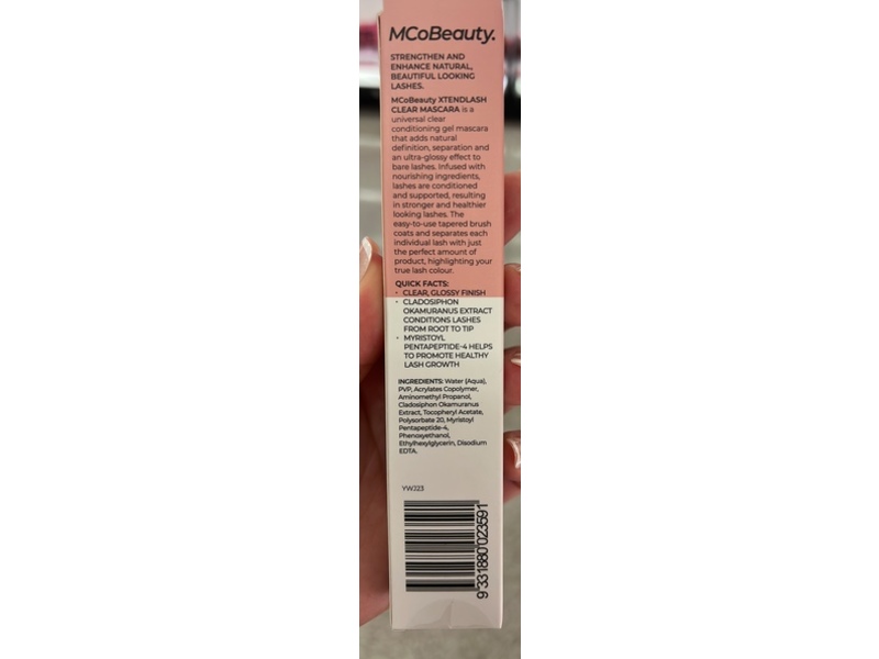 MCoBeauty XtendLash Mascara, Clear, 0.3 fl oz