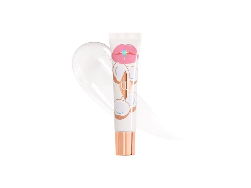 Charlotte Tilbury Unreal Healthy Glow Nectar Lip Oil, Juicylicous Coconut Water, 0.47 fl oz/14mL