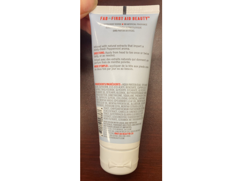First Aid Beauty Ultra Repair Cream, 2.0 fl oz/56.7 g