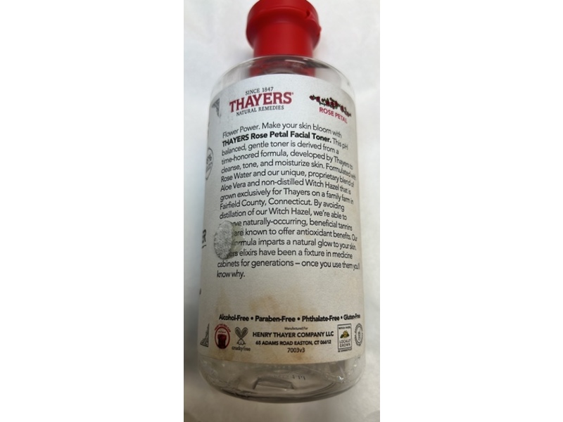 Thayers Facial Toner, Rose Petal , 12 fl oz/355 mL