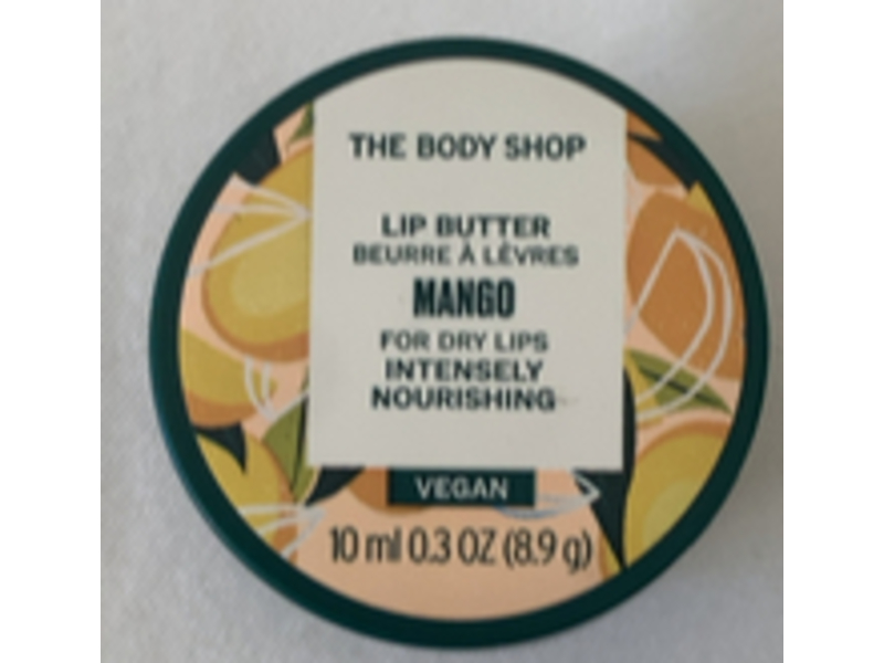 The Body Shop Lip Butter, Mango, 0.3 oz/10 mL