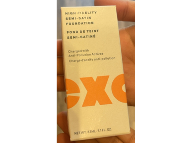 Exa High Fidelity Semi-Satin Foundation, 330 Bensley, 1.1 fl oz/33 mL