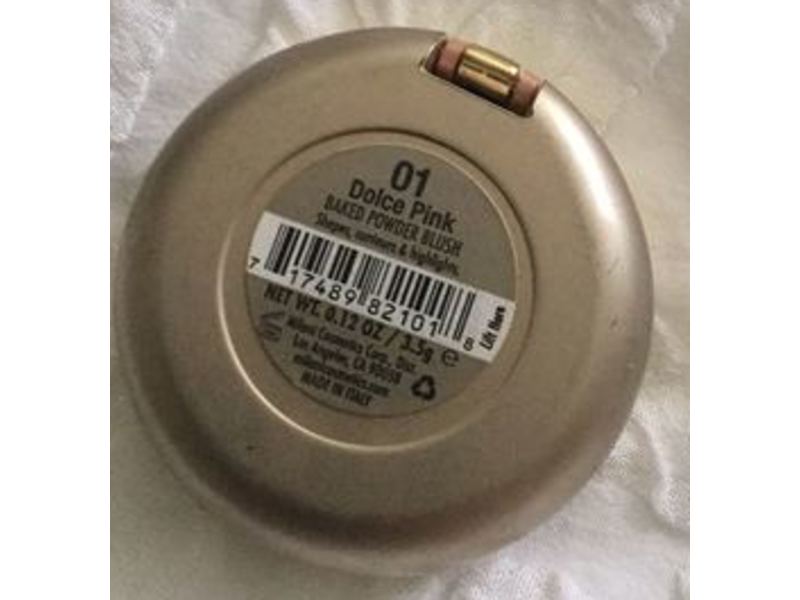 Milani Baked Powder Blush, Dolce Pink 01, 0.12 oz/3.5 g