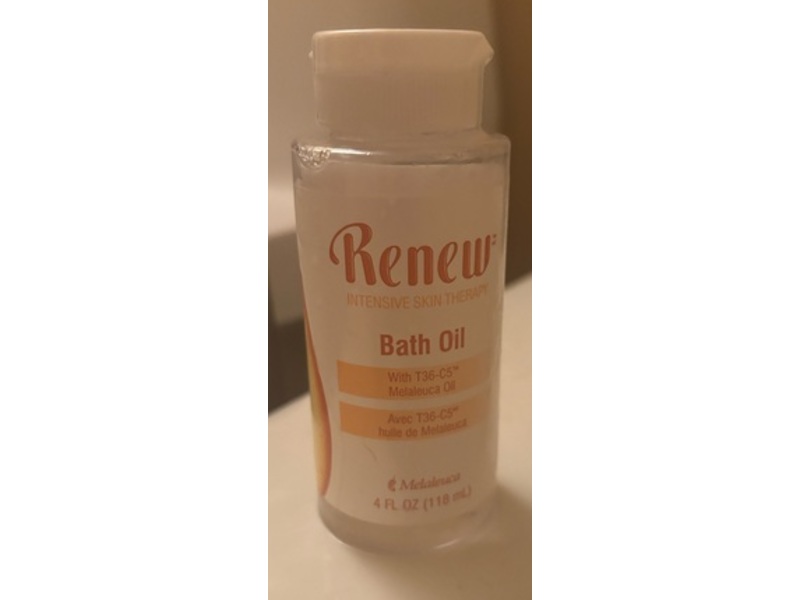 Melaleuca Renew Intense Skin Therapy Bath Oil, Melaleuca Oil, 4 fl oz/118 mL