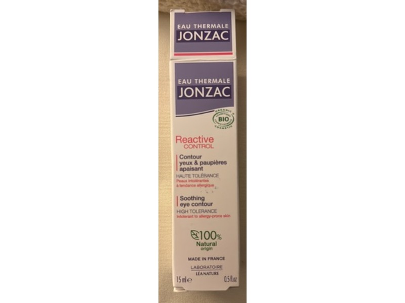 Eau Thermale Jonzac Reactive Control Soothing Eye Contour, 0.5 fl oz/15 mL