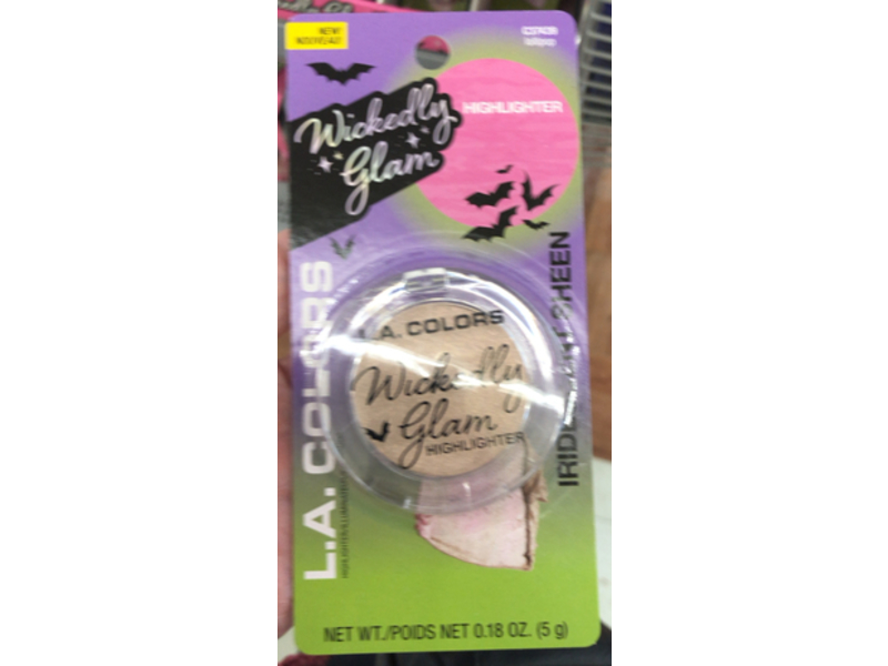 L. A. Colors Wickedly Glam Highlighter, Lollipop, 0.18 oz/5 g