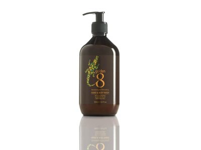 Golden 8 Hand & Body Wash Shower Gel, Kakadu Plum & Crocodile Oil, 16.9 fl oz/500 mL