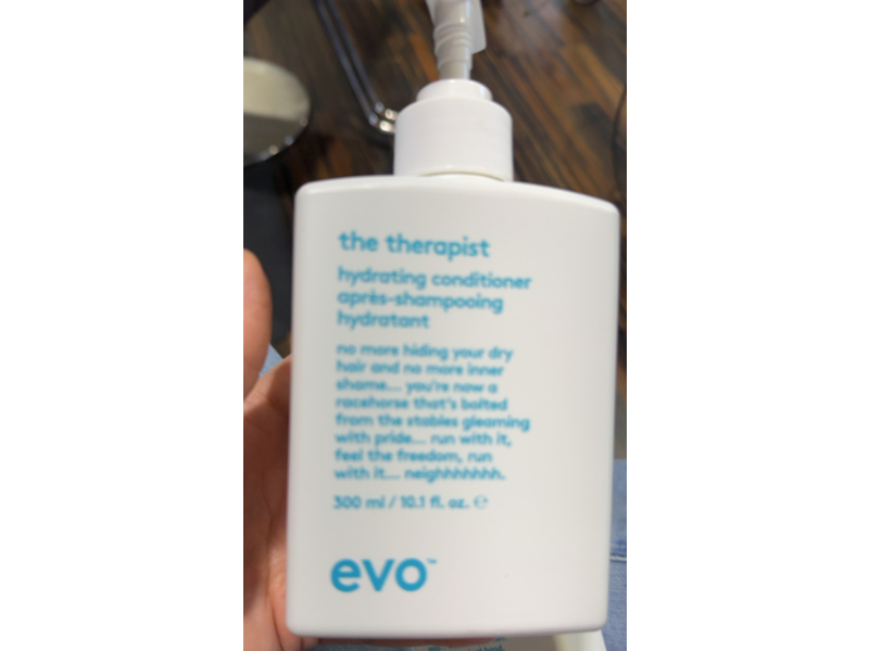 Evo The Therapist Hydrating Conditioner, 10.1 oz/300 mL