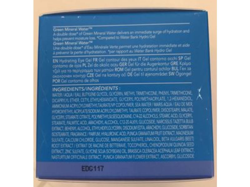 Laneige Water Bank Eye Gel, 0.8 fl oz/25 mL