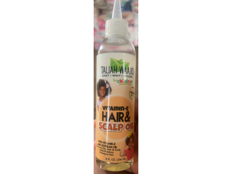 Taliah Waajid Kinky Wavy Natural Hair & Scalp Oil, Vitamin - E, 8 fl oz/236 mL