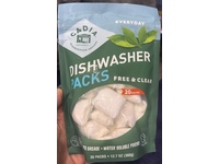 Cadia Everyday Dishwasher Packs, Free & Clear, 12.7 oz/360 g, 20 Count - thumbnail 2