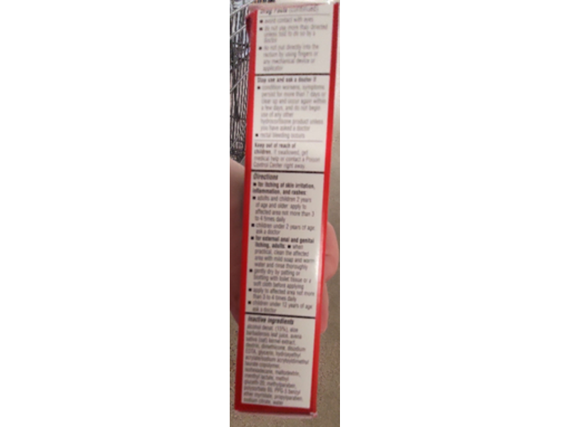 Cortizone-10 Anti Itch Cooling Gel Creme, 1% Hydrocortisone, 1 oz/28 g