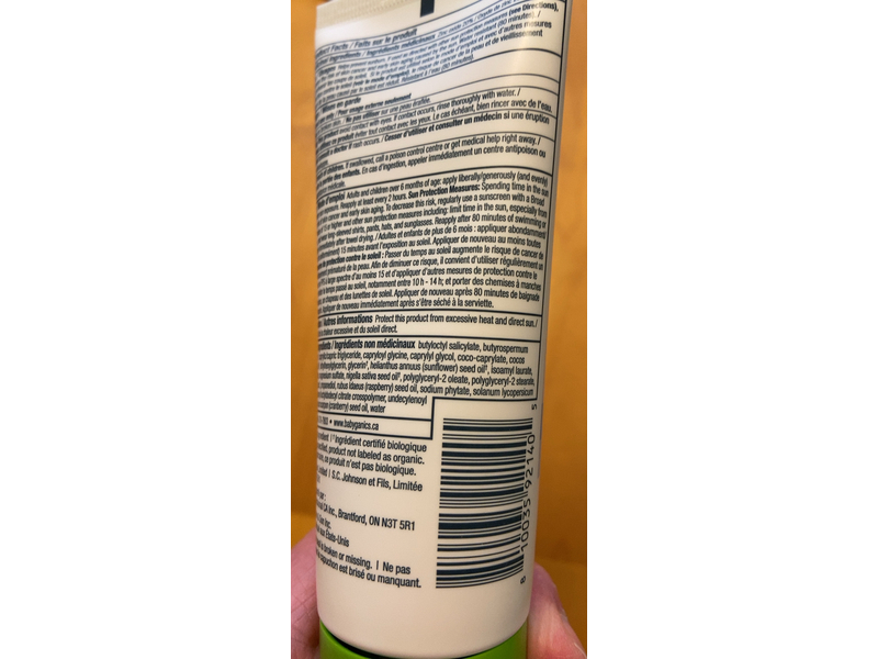 Babyganics Sheer Blend Mineral Sunscreen Lotion, SPF 50, 89 mL