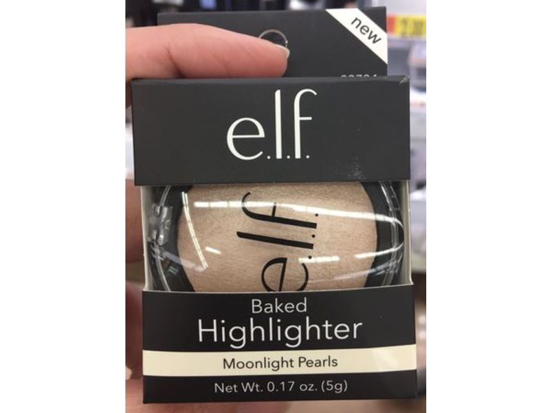 e.l.f. Baked Highlighter, Moonlight Pearl, 0.17 oz/5 g