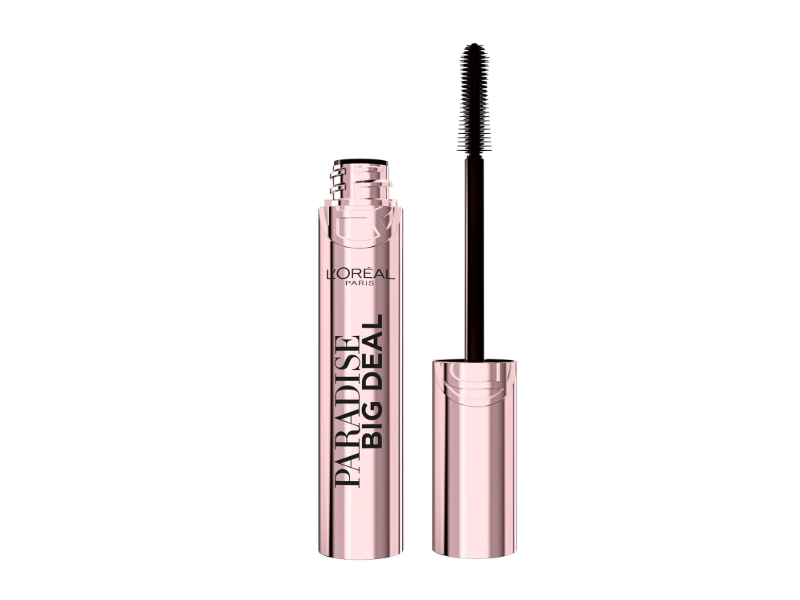 L'Oreal Paris Big Deal Buildable Washable Mascara, Black Brown, 0.33 fl oz
