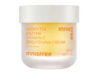 Innisfree Brightening Facial Cream, Green Tea Enzyme Vitamin C, 1.69 fl oz/50 mL - Image 2