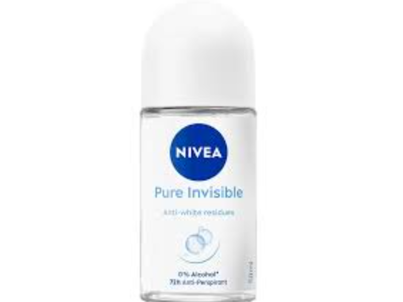 Nivea Pure Invisible Anti Transpirant, 50 mL