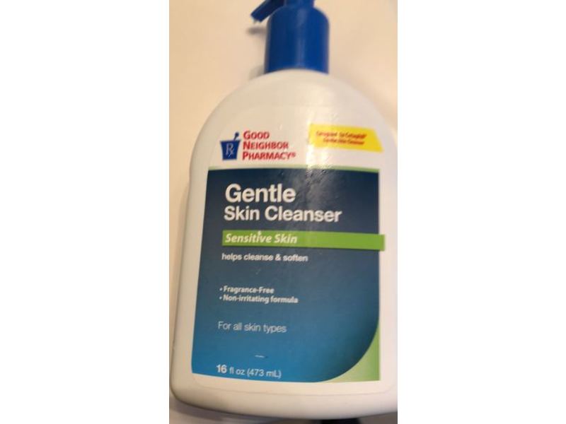 Good Neighbor Pharmacy Gentle Skin Cleanser, Sensitive Skin, 16 fl oz/473 mL