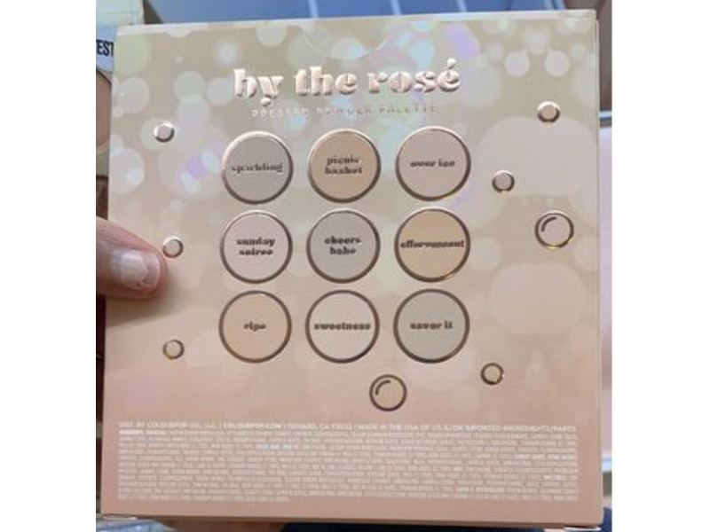 Colourpop Pressed Powder Palette, By The Rose, 0.32 oz/9.00 g