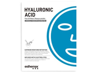 esthemax Peel Off Mask, Hyaluronic Acid, 0.95 oz/27 g, Count 2