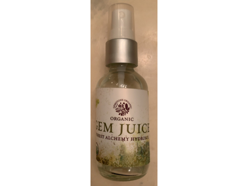 Gemstone Organic Gem Juice Forest Alchemy Hydrosol, 2 oz