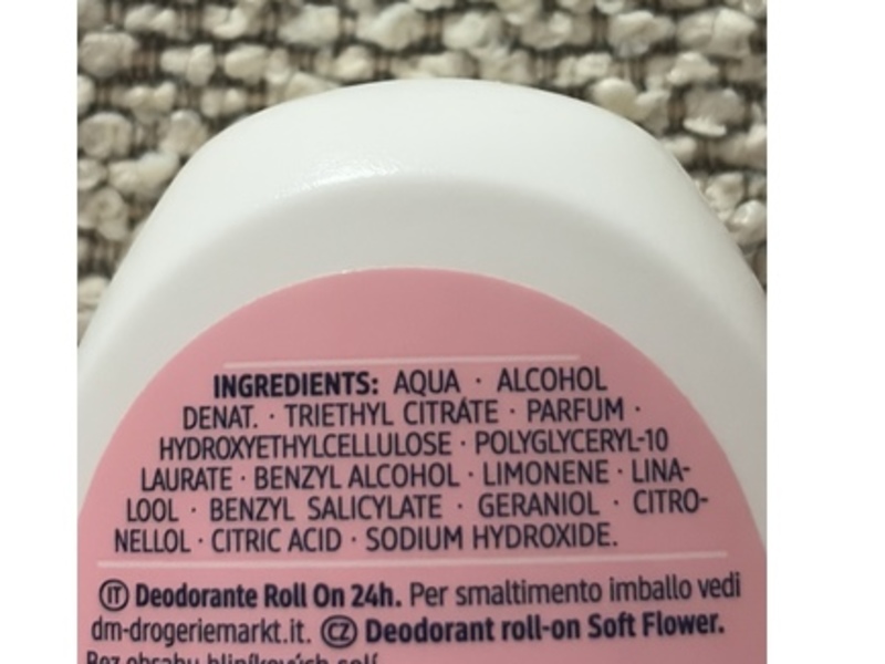 Balea Soft Flower Deodorant Roll On, 50 mL