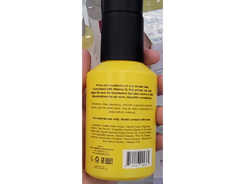 Here Beautiful Hydrating & Smoothing Priming Moisturizer, Vitamin E, 4 oz/120 mL