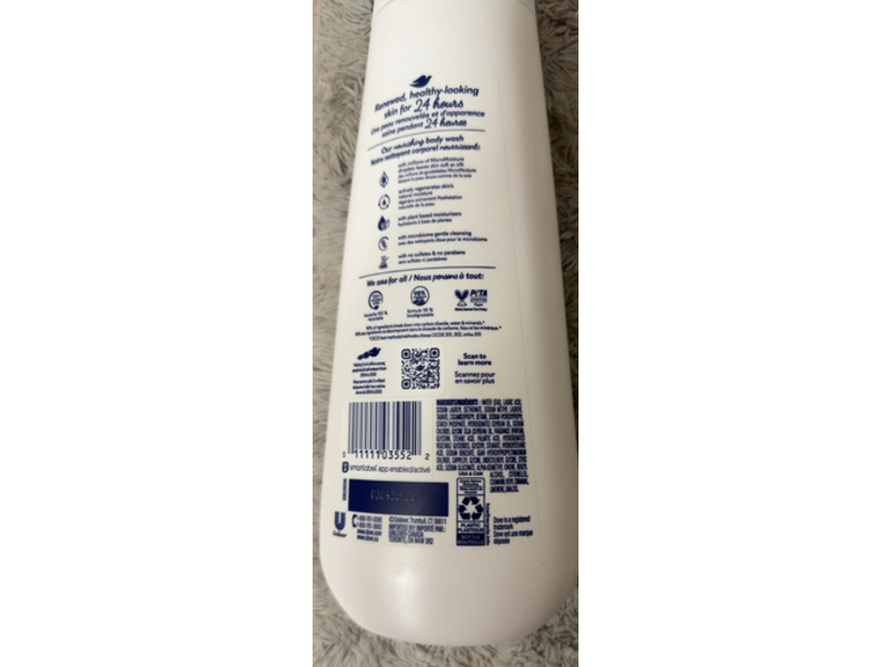 Dove Deep Moisture Body Wash, 23 fl oz/680 mL