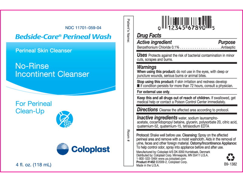Coloplast Bedside-Care Perineal Wash, 8.1 fl oz