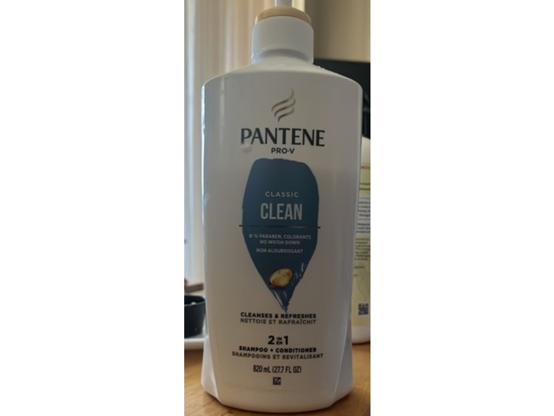 Pantene PRO-V Classic Clean 2-In-1 Shampoo + Conditioner, 27.7 fl oz/820 mL