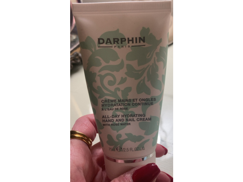 Darphin Body Care All-Day Hydrating Hand & Nail Cream, Rose Water, 75 mL