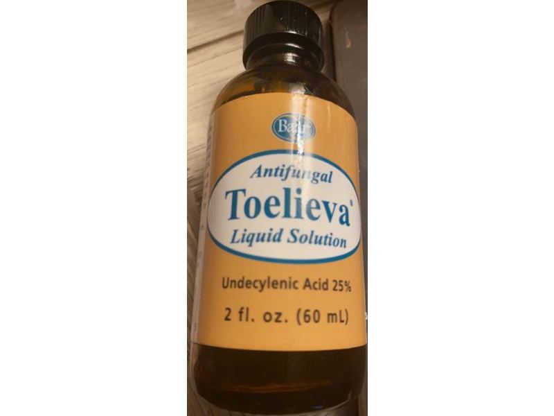 Baar Antifungal Toelieva Liquid Solution, 2 fl oz/60 mL