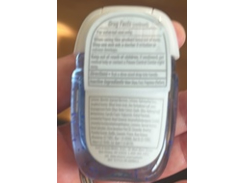 Bath & Body Works PocketBac Anti-Bacterial Hand Gel, Endless Weekend, 1 fl oz/29 mL