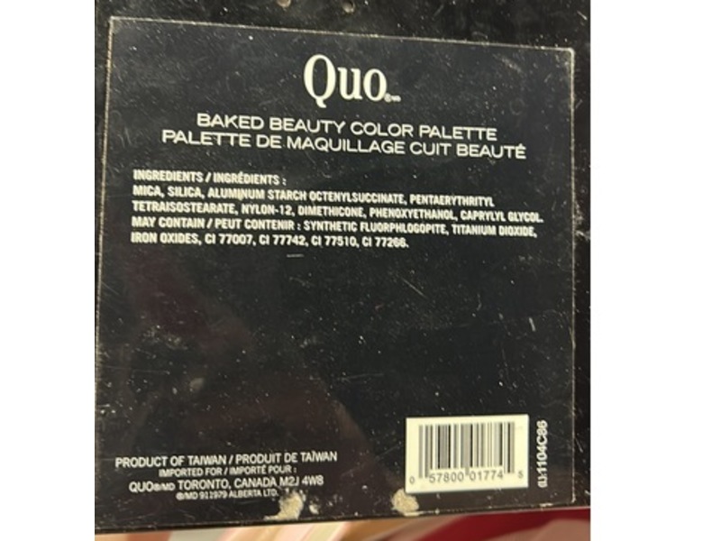 Quo Baked Beauty Color Palette
