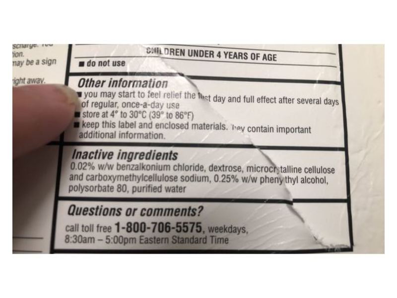 Member's Mark Aller-Nose Nasal Spray, 0.62 fl oz/18.2 mL, Pack Of 6