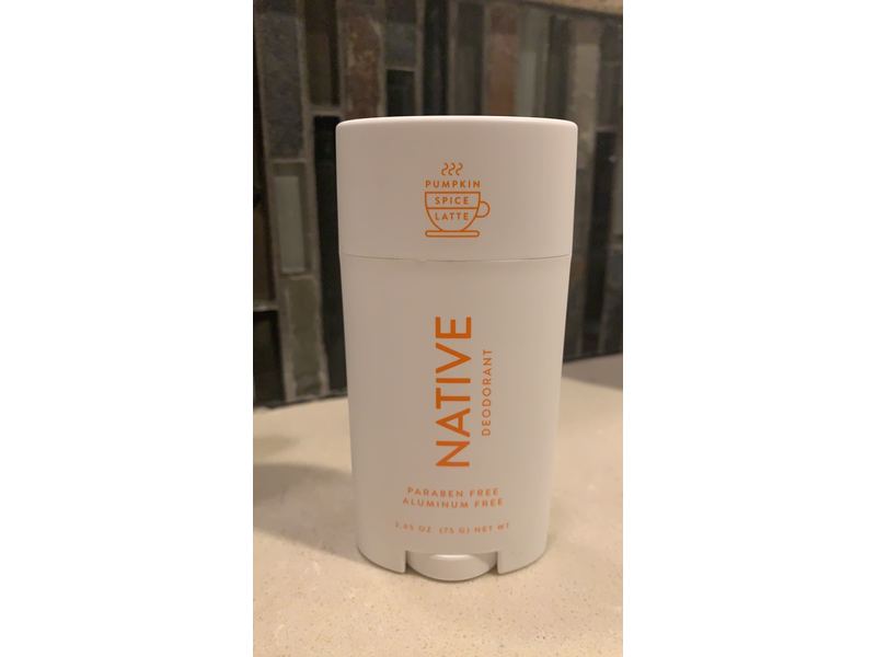 Native Deodorant, Pumpkin Spice Latte, 2.65 oz/75 g