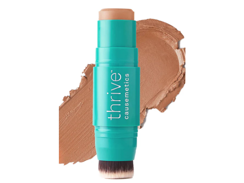 Thrive Causemetics Sun Chaser Blur + Sculpt Bronzing Powder, Rhea, 0.32 oz/9 g