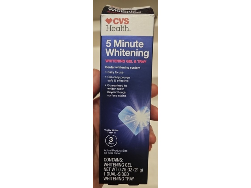CVS Health Whitening Gel & Try, 0.75 oz/21 g